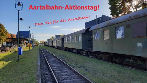 Aartalbahn-Aktionstag! Dein Tag für die Aartalbahn! Titelfoto